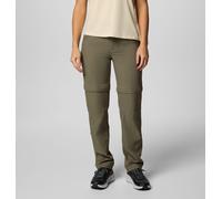 Columbia - Leslie Falls Convertible Pant - Pantalon randonnée convertible femme Stone Green - US 6 - Short