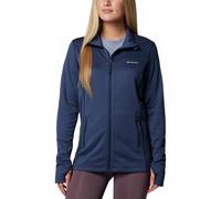 Columbia Park View Grid Polaire à Fermeture Éclair intégrale Veste entièrement zippée, Bleu Marine, XS Femme