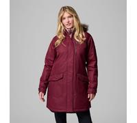 Columbia - Parka Mi-Longue en Duvet Synthétique Suttle Mountain™ - Rouge - Taille XL - Femme