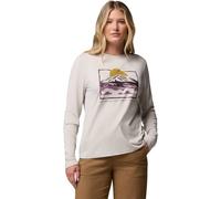 Columbia Parsons Point™ Long Sleeve T-shirt Beige XS Femme