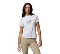 Columbia - Parsons Point SS Graphic Tee - T-shirt femme White / Splattered - XS