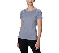 Columbia Peak To Point II T-shirt technique à manches courtes Femme New Moon Heather FR: XL (Taille Fabricant: XL)