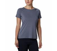 Columbia Peak To Point II T-shirt technique à manches courtes Femme Nocturnal Heather FR: M (Taille Fabricant: M)