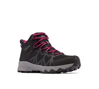 Columbia PEAKFREAK II MID OUTDRY WATERPROOF Chaussures Montantes De Randonnée Et Trekking imperméables Femme, Noir (Black x Ti Grey Steel), 36 EU
