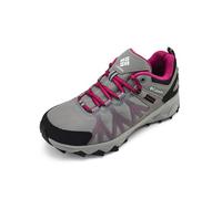 Columbia PEAKFREAK II OUTDRY WATERPROOF Chaussures Basses De Randonnée Et Trekking imperméables Femme, Gris (Monument x Wild Fuchsia), 37 EU