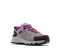 Columbia PEAKFREAK II OUTDRY WATERPROOF Chaussures Basses De Randonnée Et Trekking imperméables Femme, Gris (Monument x Wild Fuchsia), 38 EU
