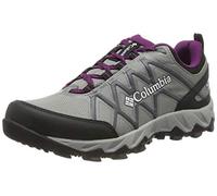 Columbia PEAKFREAK X2 OUTDRY WATERPROOF Chaussures Basses De Randonnée Et Trekking imperméables Femme, Gris (Monument x Wild Iris), 36 EU