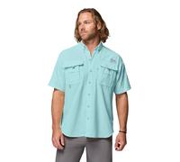 Columbia PFG Bahama II Chemise de pêche à manches courtes pour homme Gulf Stream XXL, Gulf Stream, XX-Large