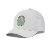 Columbia PFG Elite 3D Stretch Snap Back Casquette de Baseball, Gris Froid/San Padre Saisonnier, Taille Unique Mixte