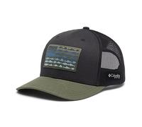 Columbia PFG Drapeau en Maille à Clipser - Bas Casquette, Requin/cyprès (hérité), Taille Unique Unisexe-Adulte
