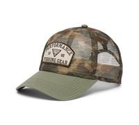 Columbia PFG Tie Down Mesh Snap Back Casquette, Fossil Duck Camo/Cyprès, Taille Unique Mixte