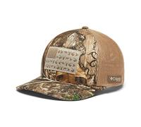 Columbia PHG Casquette en Maille Motif Camouflage Capuchon, Realtree Edge/Game Flag, S/M Mixte