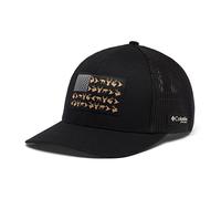 Columbia PHG Game Flag Casquette en Maille avec Drapeau, Noir, X-Large Unisexe-Adulte