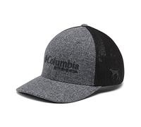 Columbia PHG Logo Mesh Ball Cap Capuchon, Gris Anthracite chiné, Chien, S-M Mixte