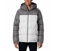 Columbia Pike Lake Hooded Jacket, Doudoune À Capuche Homme, Nimbus Grey/City Grey, Taille XXL
