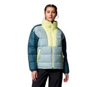 Columbia - Pike Lake Jacket - Doudoune femme Crushed Blue / Everblue / Citron Haze - L