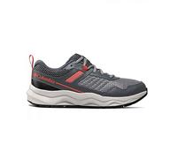 Columbia Plateau Chaussures Basses De Randonnée Et Trekking pour Homme, Gris (Monument x Red Quartz), 42 EU