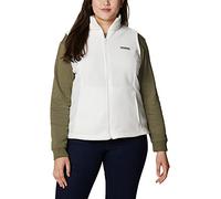 Columbia Plus-Size Benton Springs Veste de Polyester molletonne, Écru, XL Femme