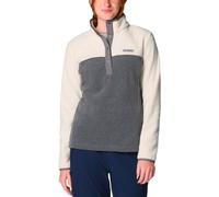 Columbia - Polaire 4 saisons - Benton Springs 1/2 Snap Pull Over II City Grey Heather Chalk pour Femme - Taille XL - Gris Gris XL