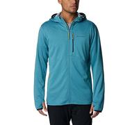 Columbia Polaire à Capuche Zippée pour Homme, Park View, Shasta Heather, Collegiate Navy