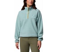 COLUMBIA Pull-over de sport 'Helvetia™ II' bleu ciel / vert pastel, Taille XL