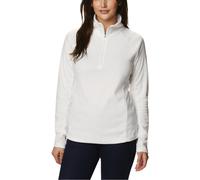 Columbia - Polaire à col zippé - Glacial IV 1/2 Zip Sea Salt pour Femme - Taille XS - Blanc Blanc XS