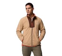 Columbia - Polaire bicolore zippée - Sequoia Grove Full Zip Fleece Canoe Tobacco pour Homme - Taille L - Marron Marron L