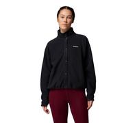 Columbia Jasper Ridge™ Pebbled Snap Full Zip Fleece Noir L Femme