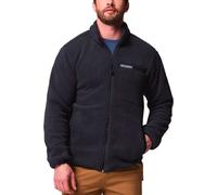 Columbia - Polaire chaude et décontractée - Rugged Ridge High Pile Full Zip Black pour Homme - Taille M - Noir Noir M