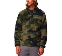 Columbia - Polaire chaude et décontractée - Rugged Ridge High Pile Half Zip Stone Green Mod Camo pour Homme - Taille S - Kaki Kaki S