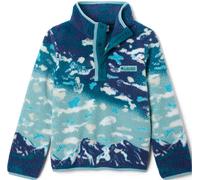 Columbia - Polaire demi-pressionnée -Enfant - Helvetia II Printed Half Snap Fleece Crushed Blue Sisters Everblue - Taille Enfant M - Bleu Bleu M