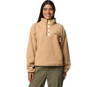 Columbia - Polaire demi-pressionnée - Helvetia II Cropped Half Snap Fleece Canoe pour Femme - Taille L - Marron Marron L