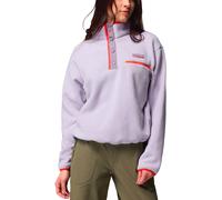 Columbia - Polaire demi-pressionnée - Helvetia II Cropped Half Snap Fleece Lavender Pearl Shale Purple Zing pour Femme - Taille S - Violet Violet S