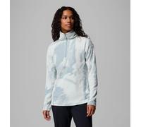 Columbia - Glacial IV Print 1/2 Zip - Polaire femme Crushed Blue Snowflight Tonal - S