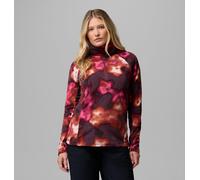 Columbia - Polaire Demi-Zip à Imprimé Glacial™ IV - Rouge - Taille S - Femme