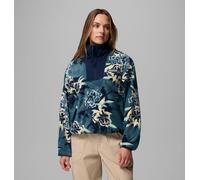 Columbia - Polaire Demi-zip à Imprimé Sequoia Grove™ - Bleu - Taille XS - Femme