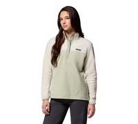Columbia Pull Benton Springs II - 1/2 à boutons-pression en polaire Femme S Safari/Pierre foncée