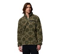 Columbia Rugged Ridge Veste à poils longs avec demi-fermeture éclair en polaire pour homme Vert pierre/vert Taille XXL