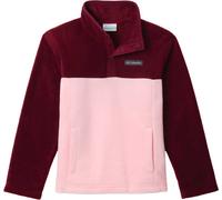 Columbia - Polaire demi-zippée bicolore - Steens Mtn II 1/4 Snap Fleece Pull-Over Satin Pink Rich Wine - Taille Enfant L - Rose Rose L