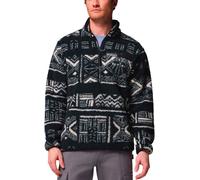 Columbia - Polaire demi-zippée imprimée - Rugged Ridge High Pile Half Zip Black Deschutes Days pour Homme - Taille M - Marron Marron M