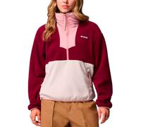 Columbia - Polaire demi-zippée - Sequoia Grove 1/2 Zip Fleece Rich Wine Dark Stone Eraser Pink pour Femme - Taille XS - Rose Rose XS