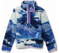 Columbia - Polaire en sherpa à col demi-pressionné - Helvetia II Printed Half Snap Fleece Collegiate Navy Drmng Strmwtch - Taille Enfant 154,5-158,5 Navy 154,5-158,5