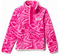 Columbia Polaire en sherpa Helvetia II imprimée à col demi-pressionné - Guava Pink - Enfant 14-16 ans