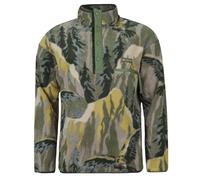 Columbia Polaire Helvetia II Printed Half Snap Fleece in Kaki EU L