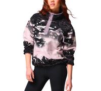 Columbia - Polaire imprimée demi-pressionnée - Helvetia II Printed Cropped Half Snap Shale Purple Sisters pour Femme - Taille M - Rose Rose M