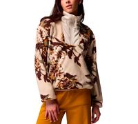 Columbia - Polaire imprimée - Sequoia Grove Printed Half Zip Dark Stone Blossoming pour Femme - Taille L - Violet Violet L