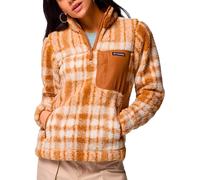 Columbia - Polaire imprimée - West Bend 1/4 Zip II Camel Brown Herringplaid pour Femme - Taille XS - Marron Marron XS