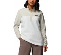 Columbia Pull polaire Benton Springs II à demi-pression - Beige/Blanc - 2XL Femme