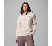 Columbia Benton Springs™ Printed Snap Half Zip Fleece Beige L Femme