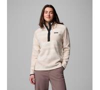 Columbia Benton Springs™ Printed Snap Half Zip Fleece Beige S Femme